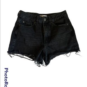 Garage Denim Mom Shorts - Black - Size 3/26